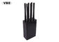 6 Bands 6W Uhf Vhf Jammer Sustained Shielding GPS Signal Six Output Ports