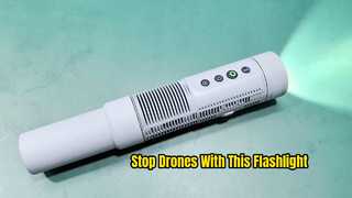 چراغ قوه VBE 4F20 Anti Drone Jammer برد 300 متر